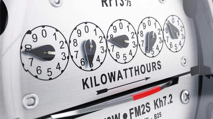 1 kilowatt hour is equal to