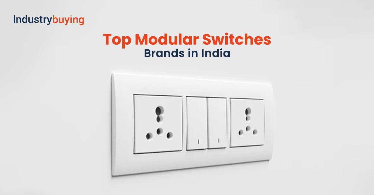 top 10 modular switches brands in india